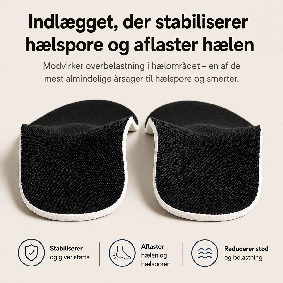 Needyknee FlexStep™ – Ortopædiske støttesåler for bedre komfort hele dagen