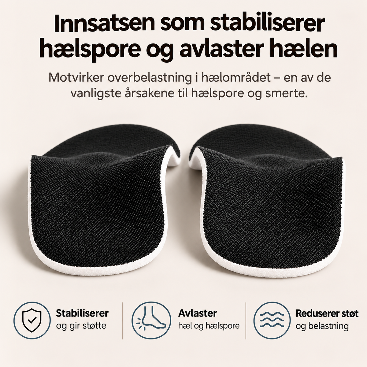 Needyknee FlexStep™ – Ortopediske støttesåler for bedre komfort hele dagen