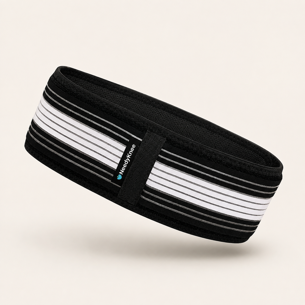 Needyknee OrthoBand™ – Justerbart stöd för bäcken, höft och ländrygg